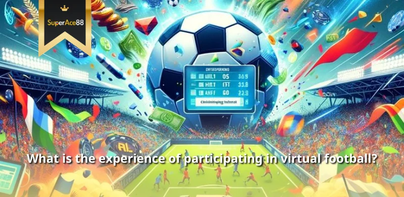 What is the experience of participating in virtual football?